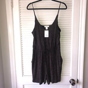 Womens H&M Polka Dot Romper